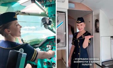 VDNH divulga vídeo inédito mostrando o interior do lendário avião presidencial Tu-134 "Ucrânia". Instagram @aviamuseum