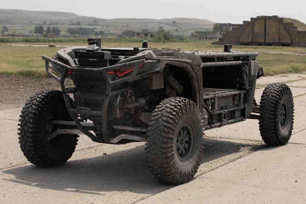 Les forces armées américaines testent un drone terrestre doté de technologie IA aux États-Unis