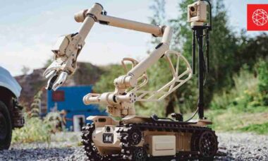 Reino Unido recebe primeiros robôs antibomba L3Harris T4 para reforçar segurança