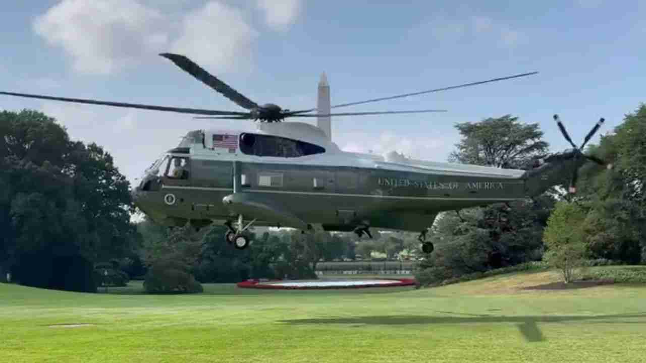 Problema em Marine One força Trump a trocar de helicóptero durante retorno dos EUA