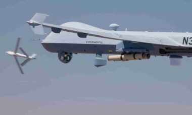 MQ-9A Reaper testa com sucesso lançamento aéreo da munição Switchblade 600