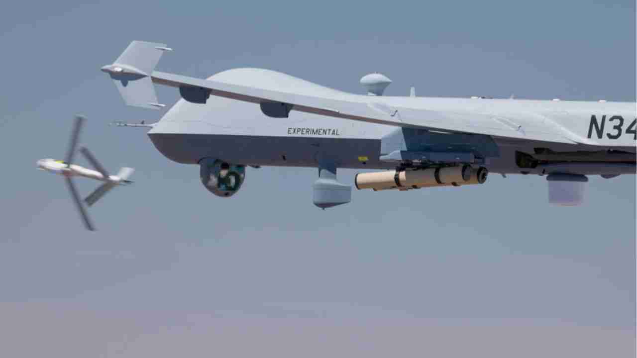 MQ-9A Reaper tester vellykket luftutskyting av Switchblade 600-ammunisjon