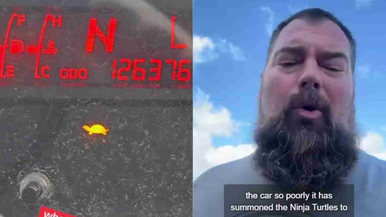 Kontrolka želvy na palubní desce se stává virální a upozorňuje na vážné problémy s autem