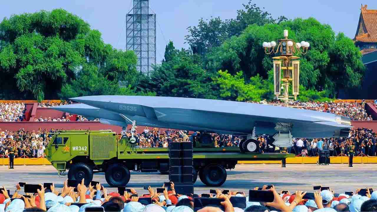 China unveils new stealth combat drones at Victory Day parade