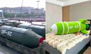 Brinquedos de mísseis e nacionalismo geram onda de entusiasmo na China após desfile militar