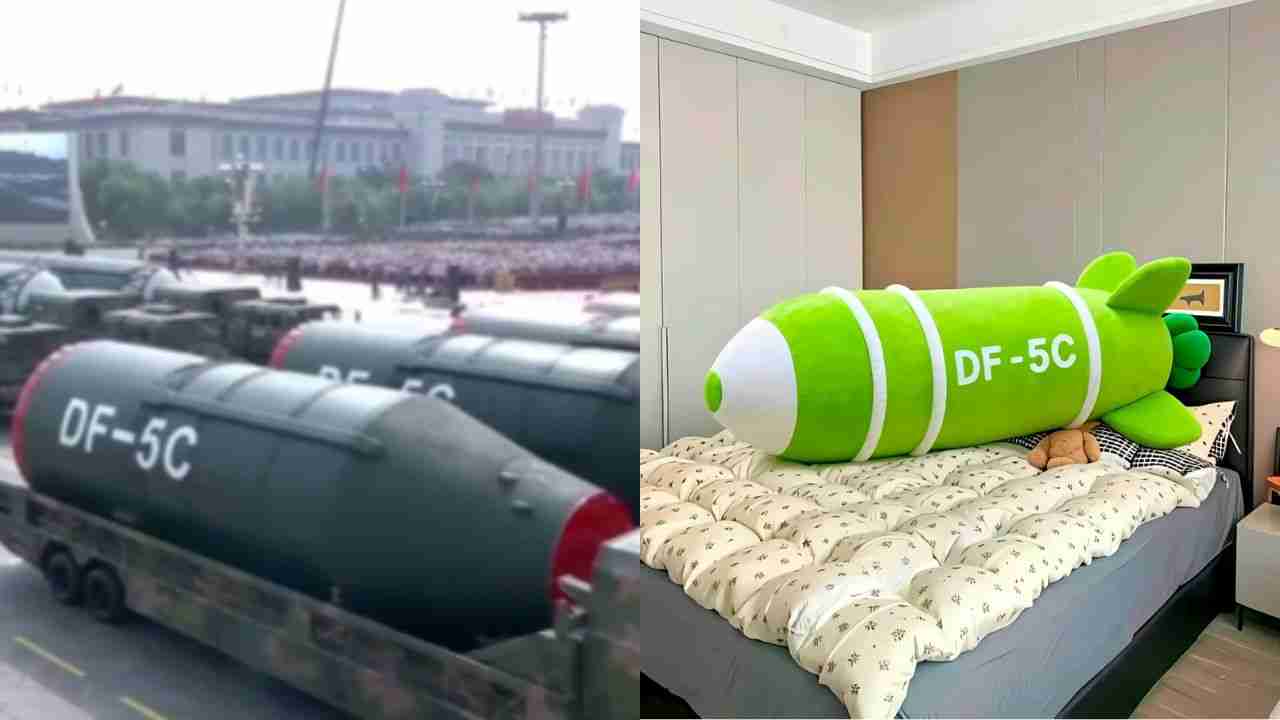 Missile toys and nationalism spark wave of enthusiasm in China after military parade