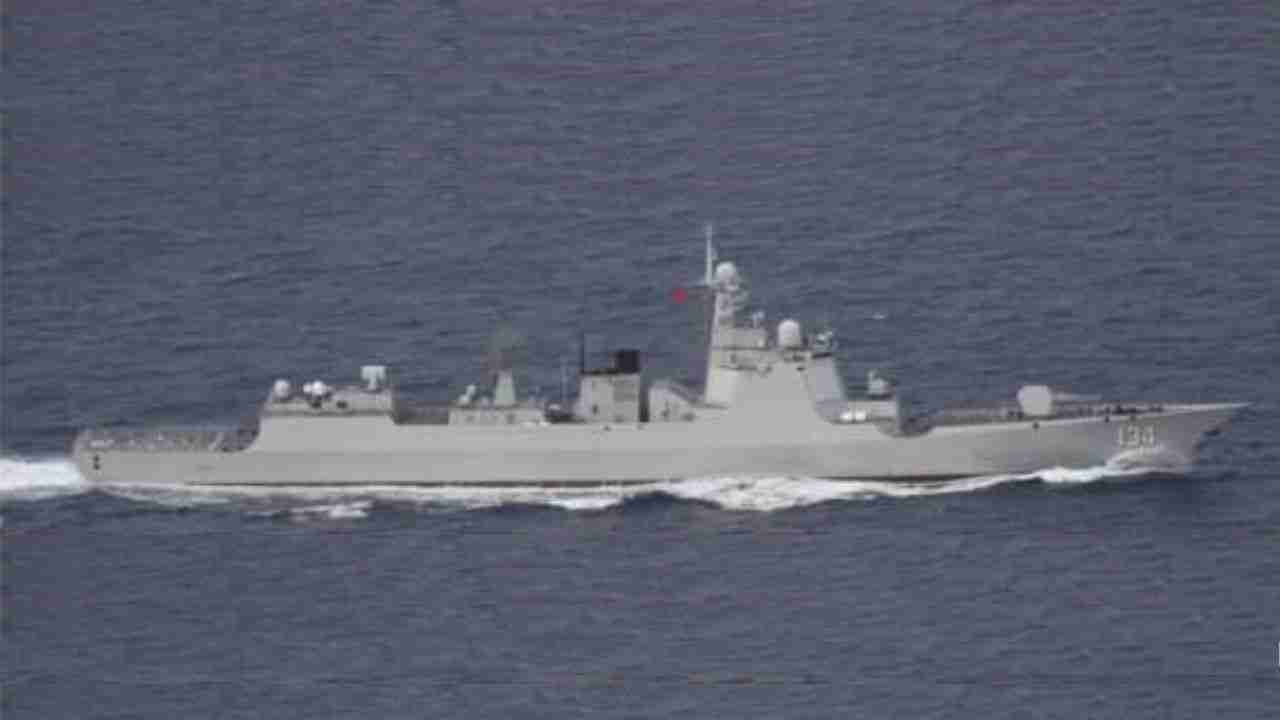 Chinese and Russian ships patrol near Japan ahead of military parade in Beijing