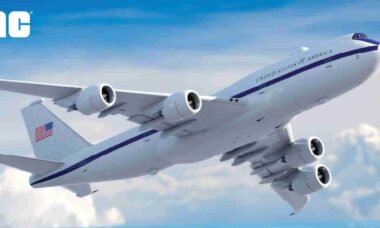 Novo E-4C da Força Aérea dos EUA inicia voos de teste para substituir frota envelhecida