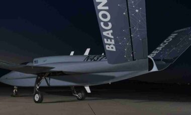 Jato Vanguard da Northrop Grumman inicia testes de voo autônomo com IA no programa Beacon