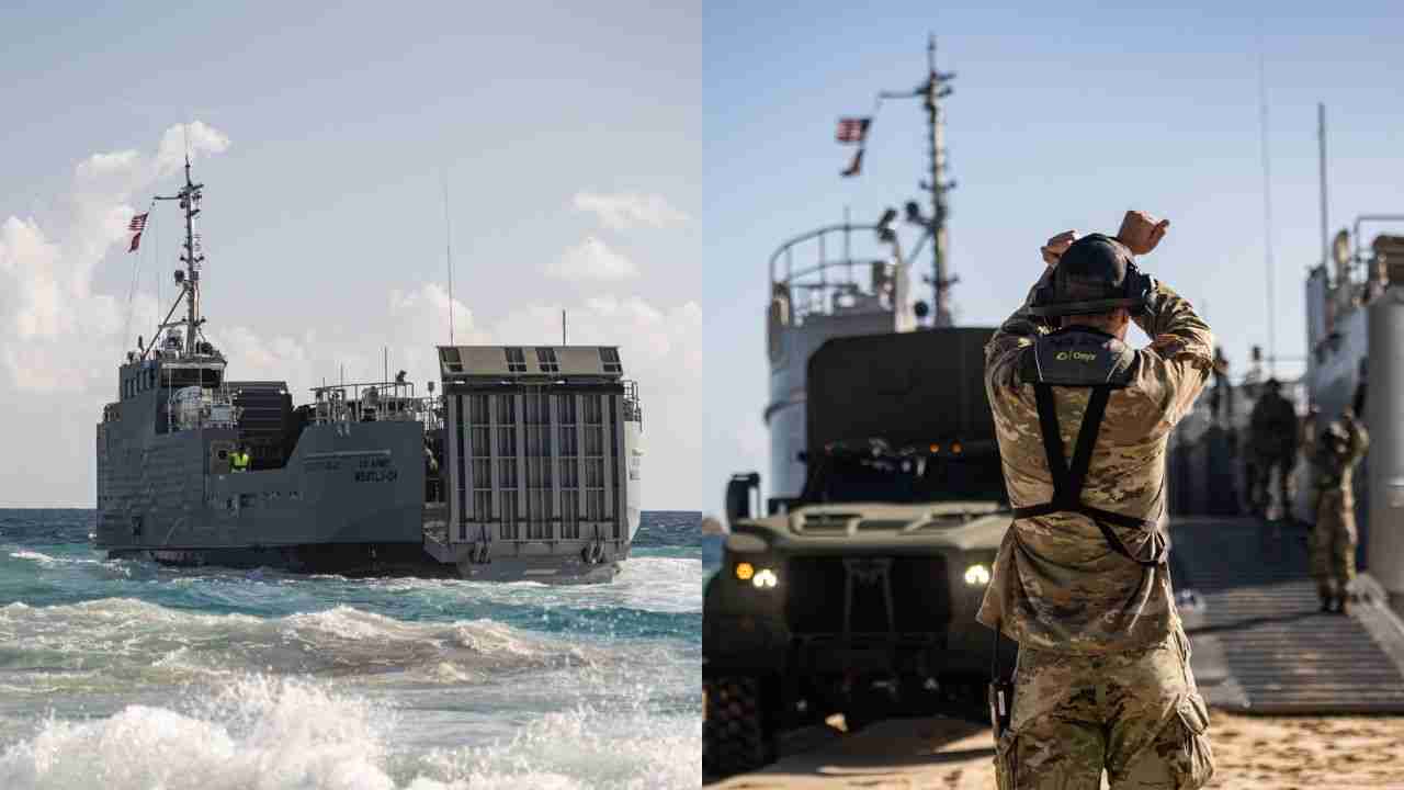 Nytt amerikansk hærfartøy flytter NMESIS launcher under test på Hawaii
