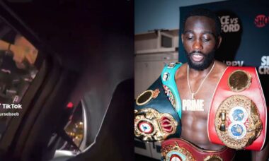Terence Crawford tem arma apontada para cabeça durante abordagem policial