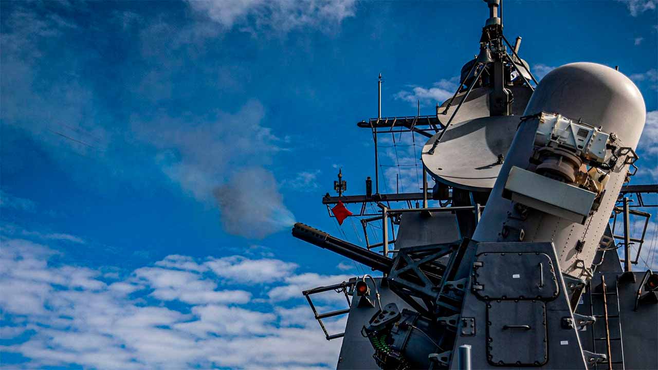 MK 15 Phalanx CIWS. Foto: U.S. Navy