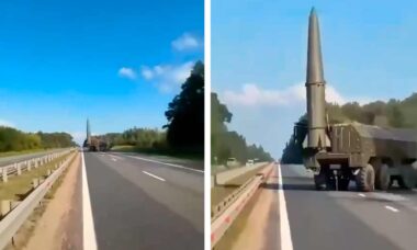 Rússia simula ataque de mísseis contra a Polônia em exercício com Belarus. Telegram @infantmilitario