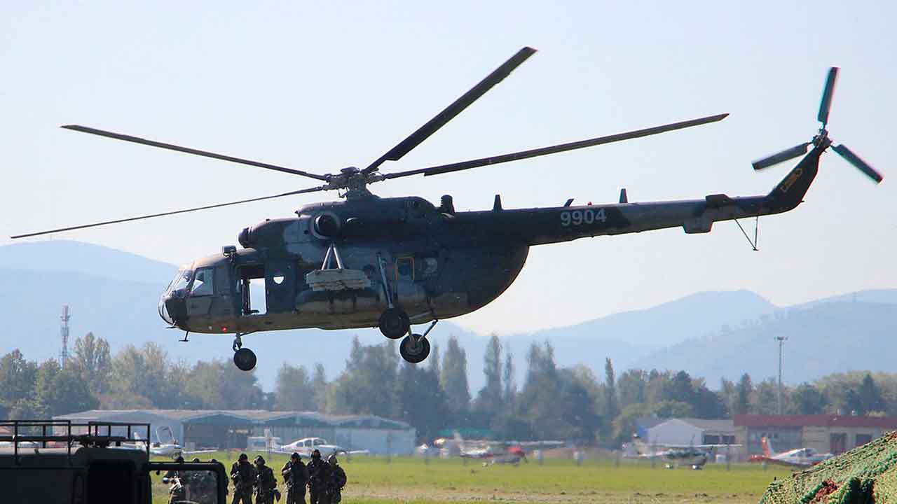 Mi-171Š. Foto: Fuerza Aérea Checa
