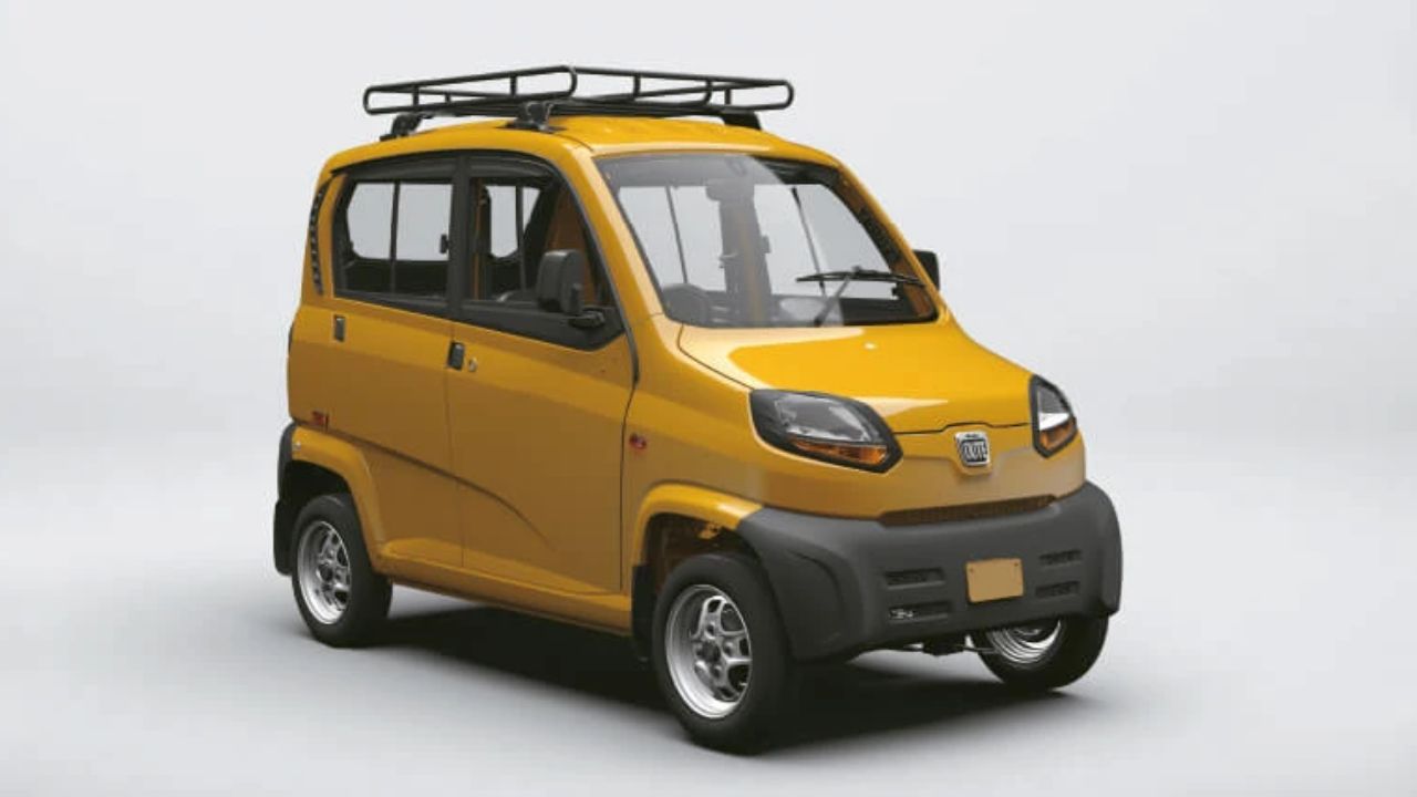 O pequeno Bajaj Qute indiano está fazendo sucesso na África do Sul