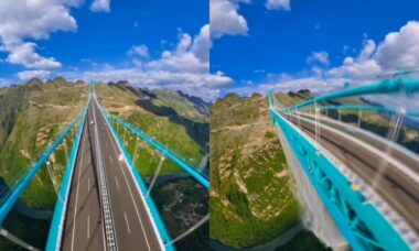 Ponte mais alta do mundo é Inaugurada na China com aproximadamente 625 metros de altura