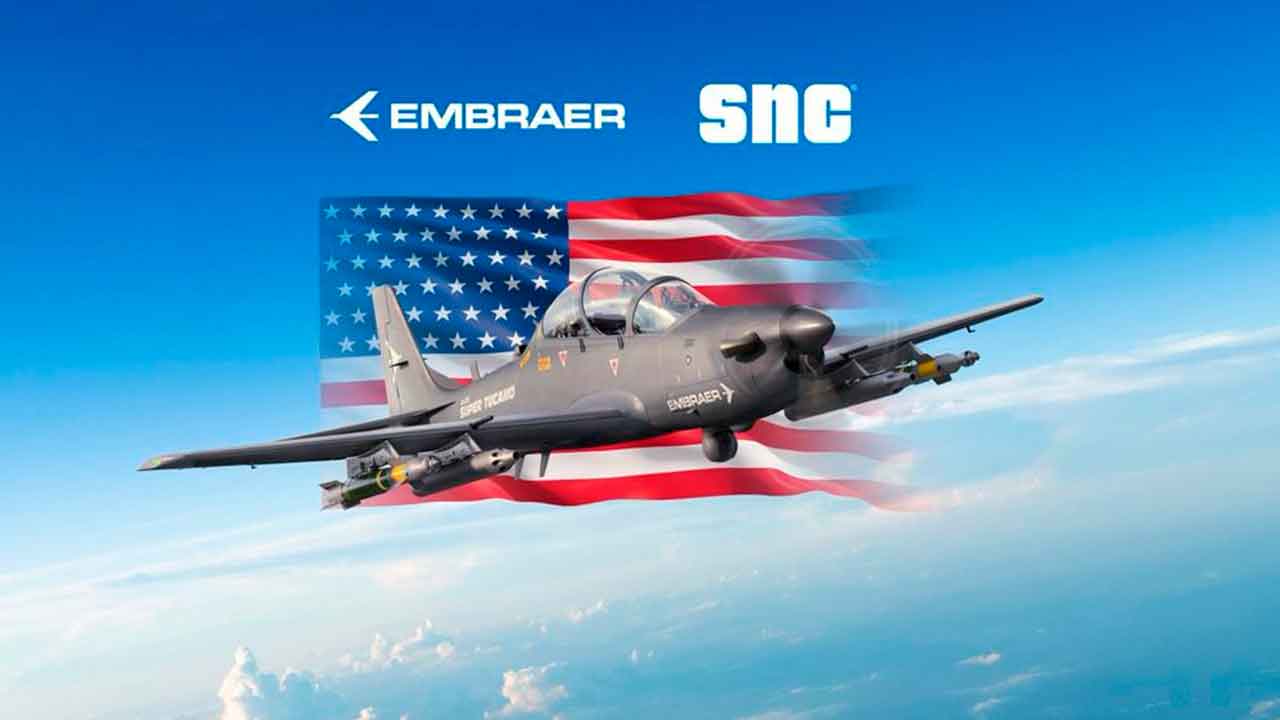 A-29 Super Tucano. Fotó: Embraer