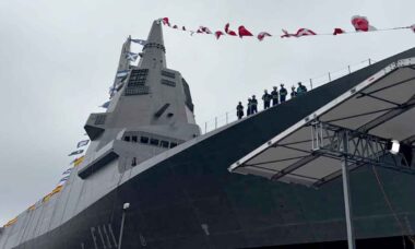 Fragata F-111. Instagram @navantia_oficial