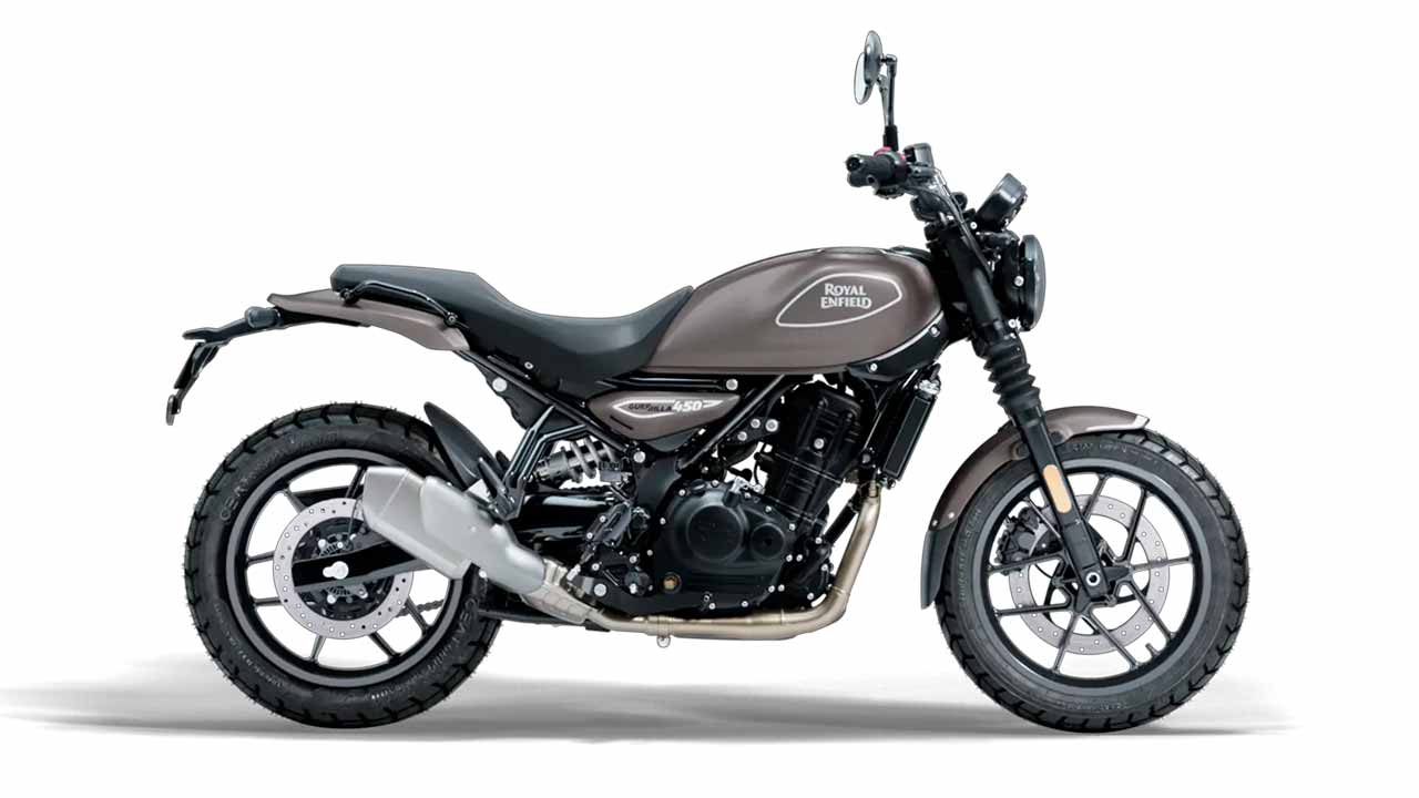 Guerrilla 450 - Peix Bronze. Foto: Royal Enfield