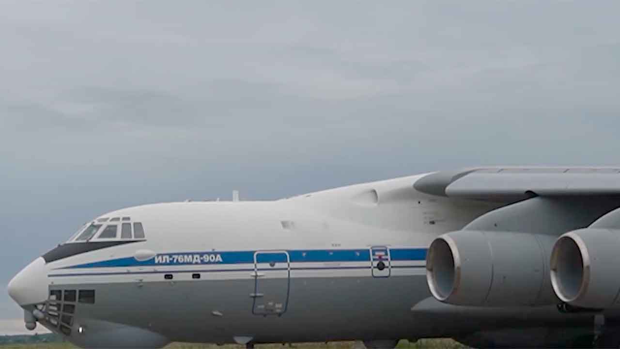 Il-76MD-90A. 러시아 국방부