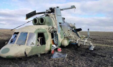 Rússia tenta encobrir queda do helicóptero Mi-8MTV-5M