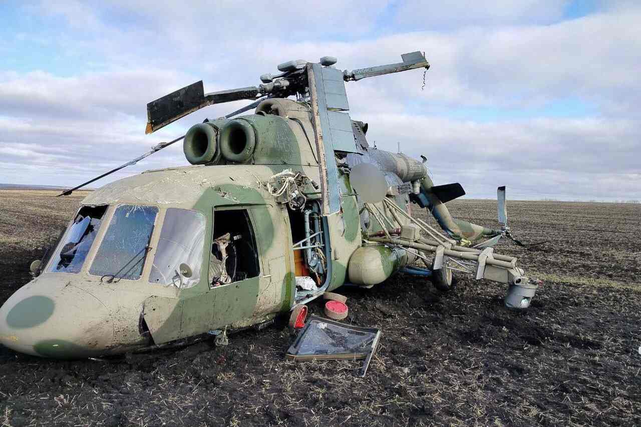 Rusland probeert de crash van de Mi-8MTV-5M helikopter te verbergen