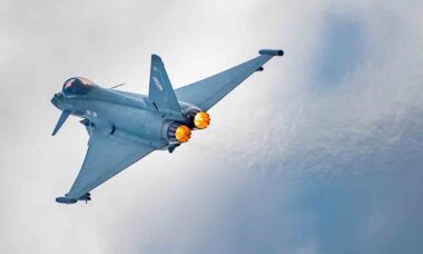 Caças Typhoon X @RAFTyphoonTeam