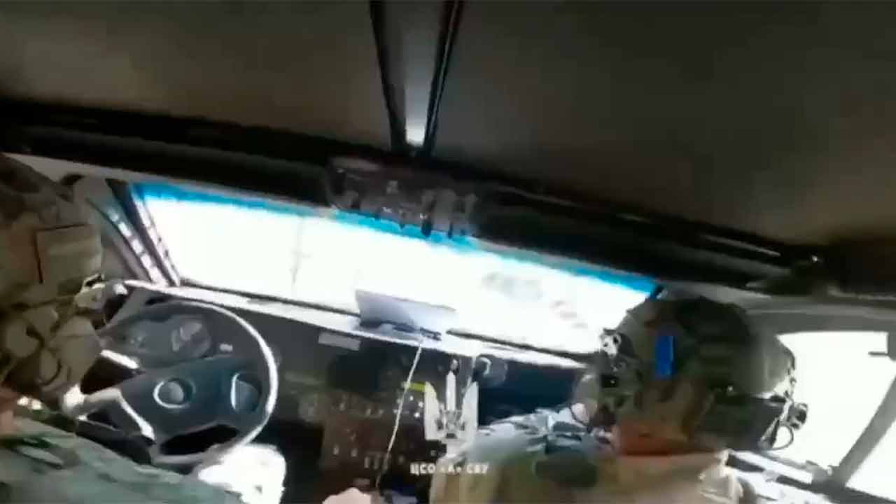 In video, truppe dell’SBU abbattono drone FPV con un fucile durante un inseguimento in Ucraina. Telegram @United24