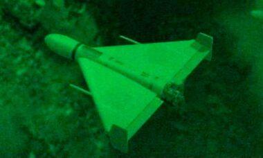 Drone Shahed . Foto ilustrativa: Telegram @war_home