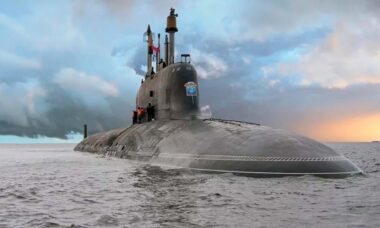 Submarino nucleares multifuncionais “Krasnoyarsk”. Telegram @mod_russia