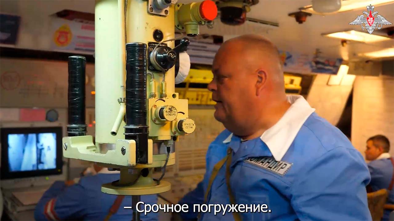 Submarinos nucleares russos realizam disparos de mísseis de cruzeiro ao norte do Japão. Telegram @mod_russia