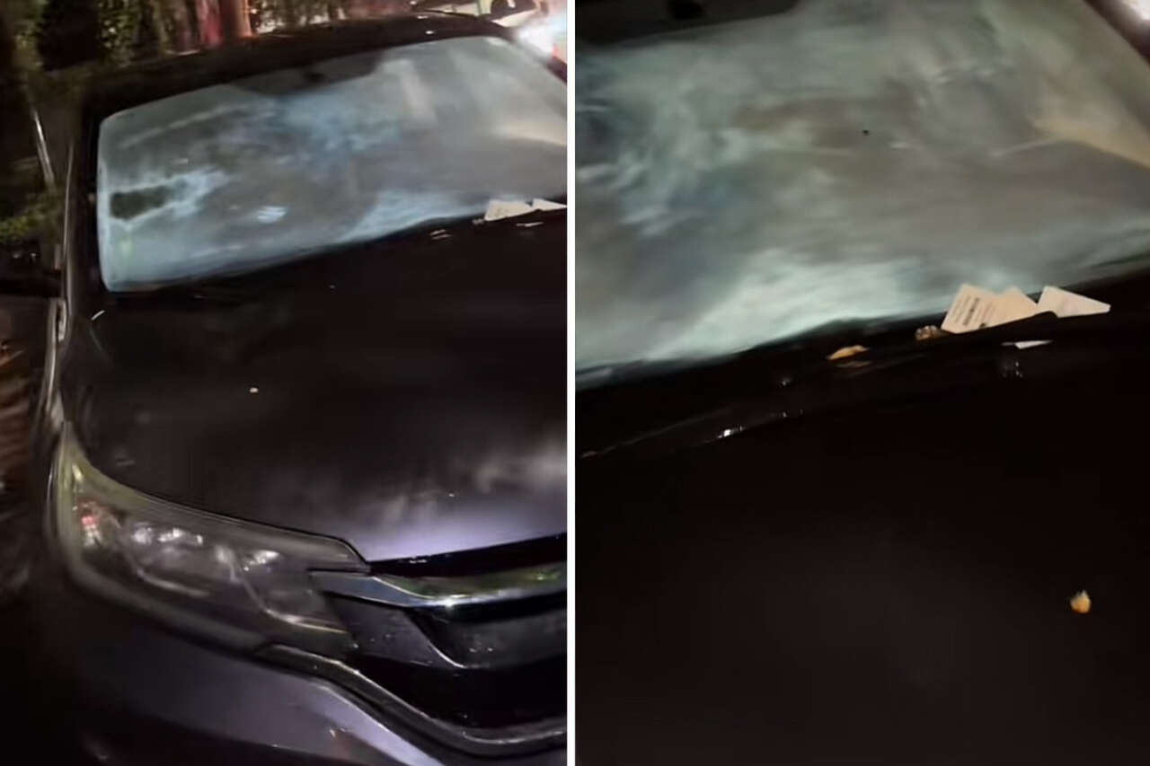 Video: Vrouw verliest auto in overstroming en krijgt boete nadat ze deze 'geparkeerd' aantreft op verboden plek