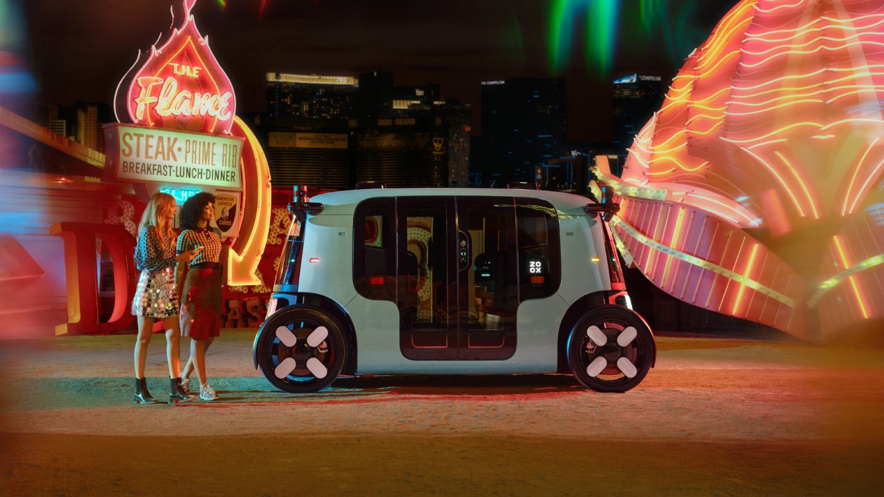Zoox, Amazons virksomhed, lancerer transportservice med selvkørende biler i Las Vegas