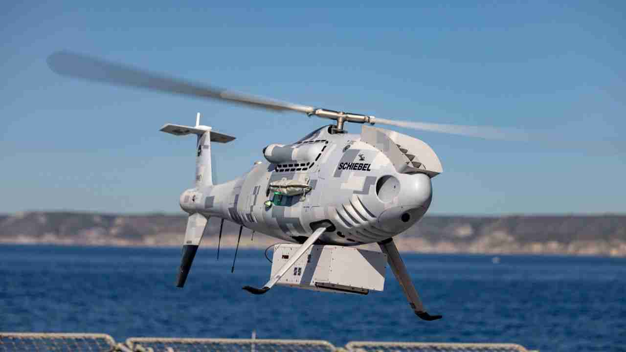 CAMCOPTER S-100 shows advances in NATO naval tests with AI and high-precision sensors