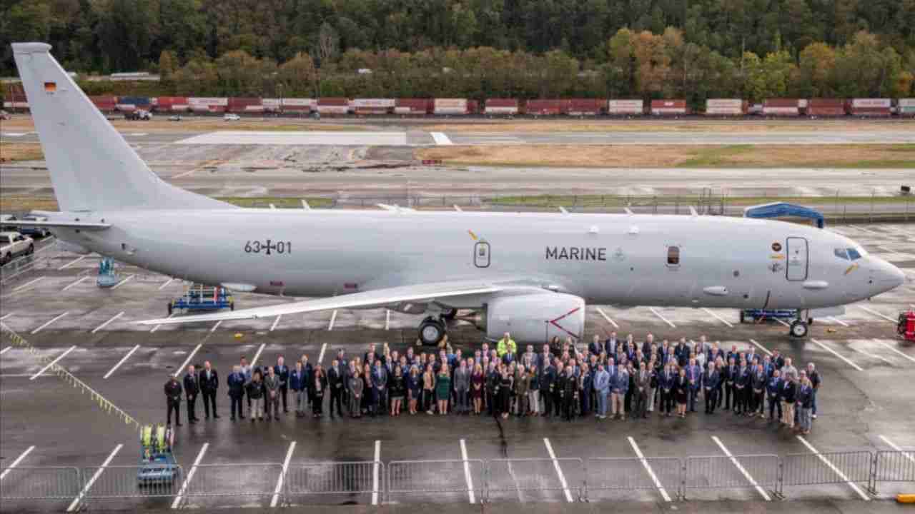 Alemanha recebe primeiro P-8A Poseidon para reforçar vigilância marítima e apoio à OTAN
