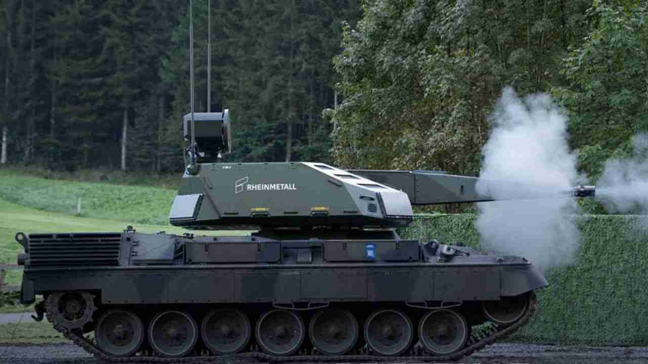 Germania fornisce Skyranger 35 su Leopard-1 all'Ucraina con finanziamento UE