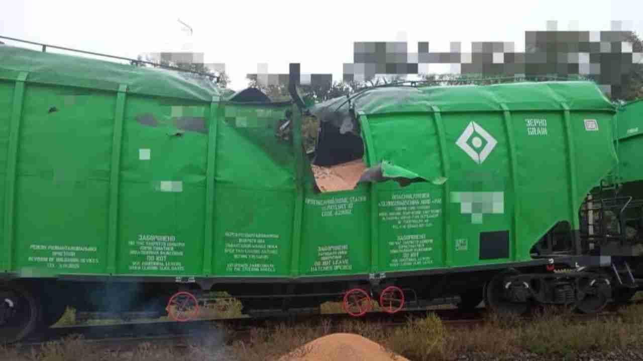 Russia Uses Shahed Drones with Cameras to Attack Moving Trains in Ukraine