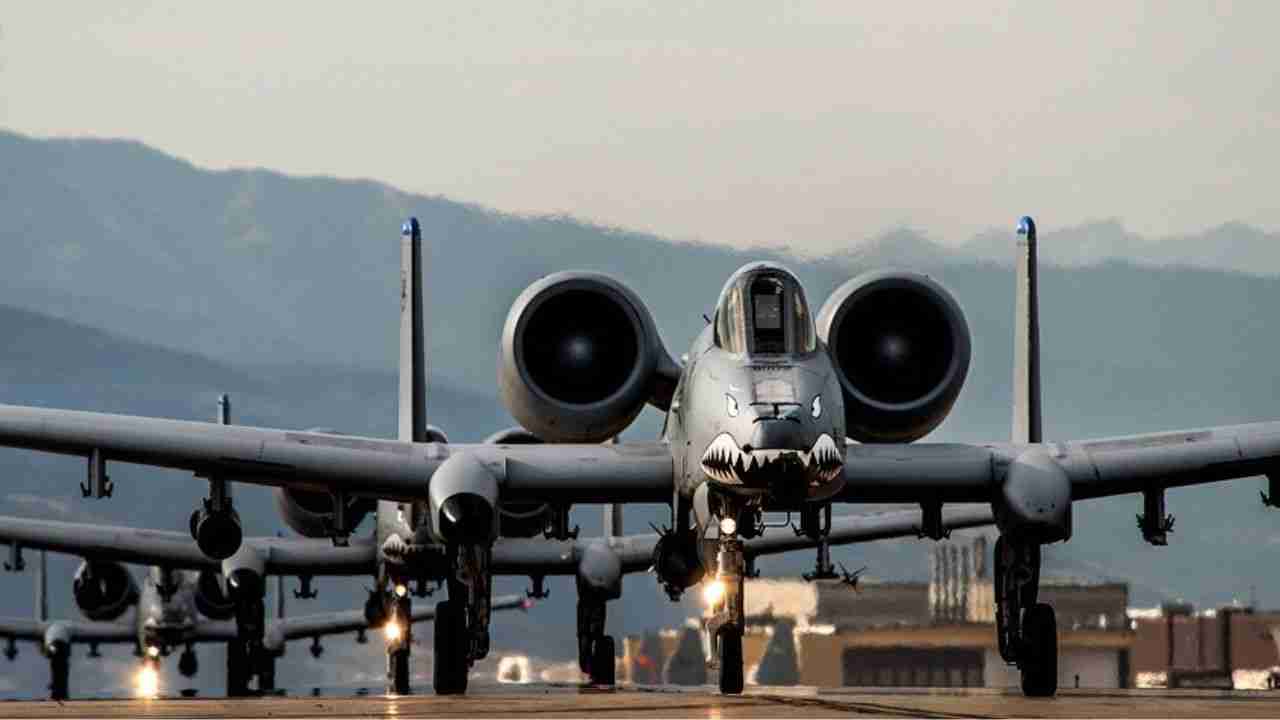 A-10 Warthog se destaca como arma antidrone em missões no Oriente Médio