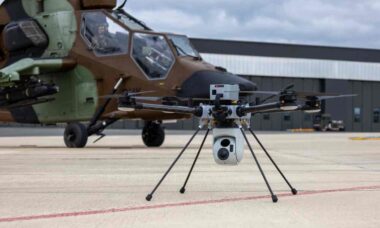 Empresa francesa desenvolve sistema de mira a laser baseado em drones