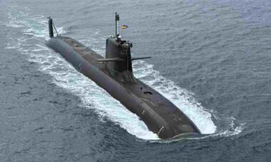 Submarino espanhol equipado com o sistema S-80 Plus começa sua primeira operação da OTAN