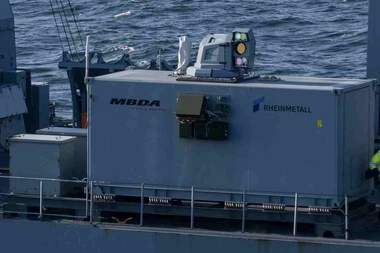 Novo laser naval alemão está se aproximando da fase operacional