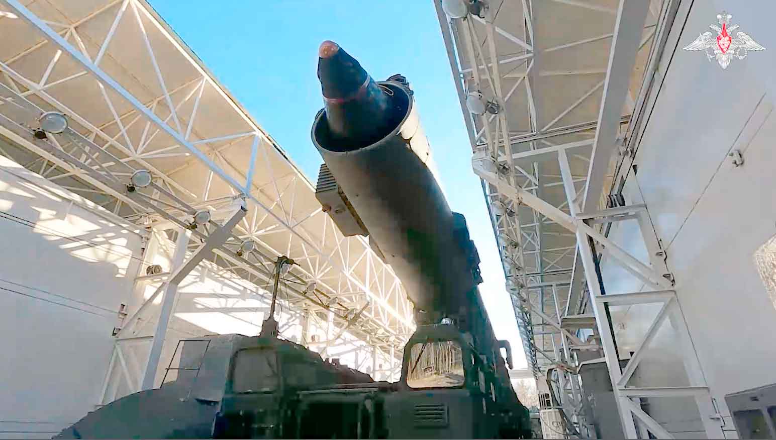 Affyring af interkontinental Yars-missil. Telegram @mod_russia