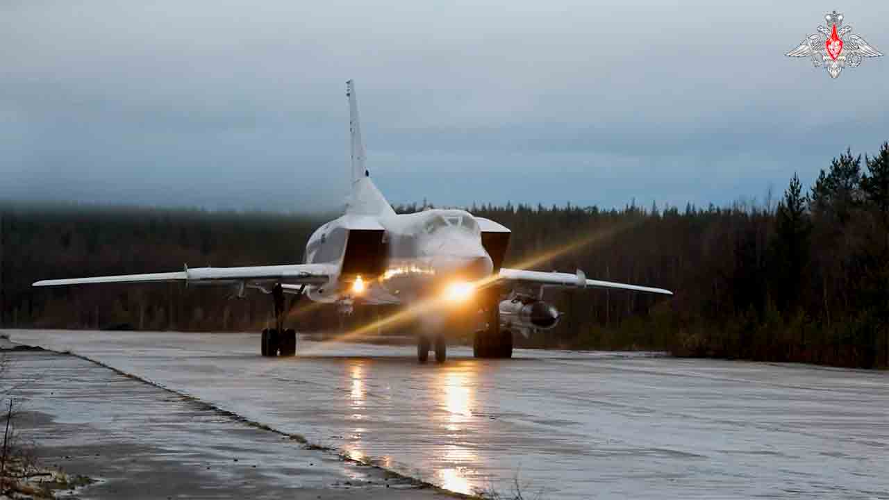 Ruský bombardér Tu-22M3. Foto: Ministerstvo obrany Ruské federace