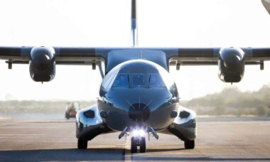 Airbus C295 da Força Aérea Irlandesa. Foto: Airbus Defence