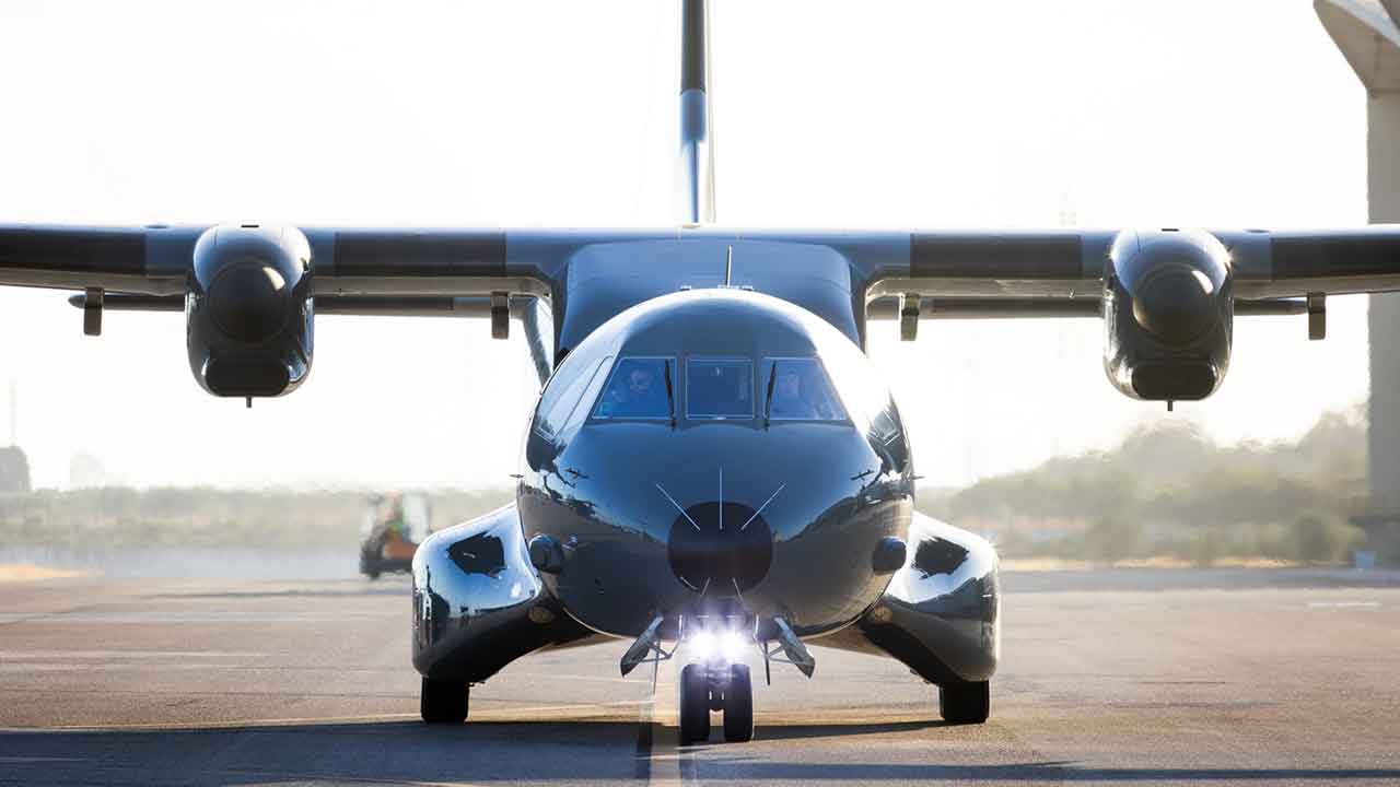 아일랜드 공군의 에어버스 C295 항공기. 사진: Airbus Defence
