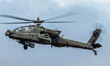 Helicóptero de ataque AH-64D Apache. Foto: U.S. Army