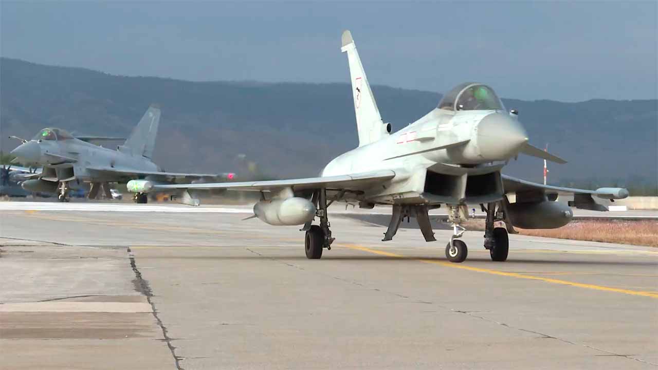 Eurofighter Typhoon. Foto: X @tcsavunma