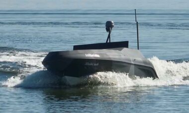 Drone “Barracuda” ucraniano lança FPVs e elimina grupo russo no Mar Negro. Telegram @ukrainian_navy