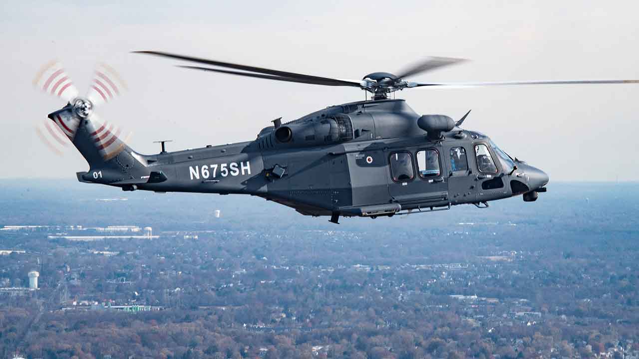 MH-139Aグレイウルフ・ヘリコプター。写真：ボーイング