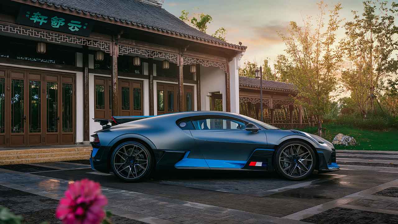Bugatti Shanghai Showroom. Photo: Bugatti